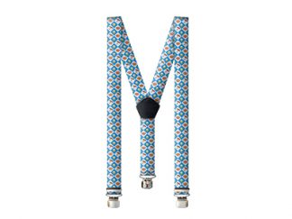Suspenders with custom print