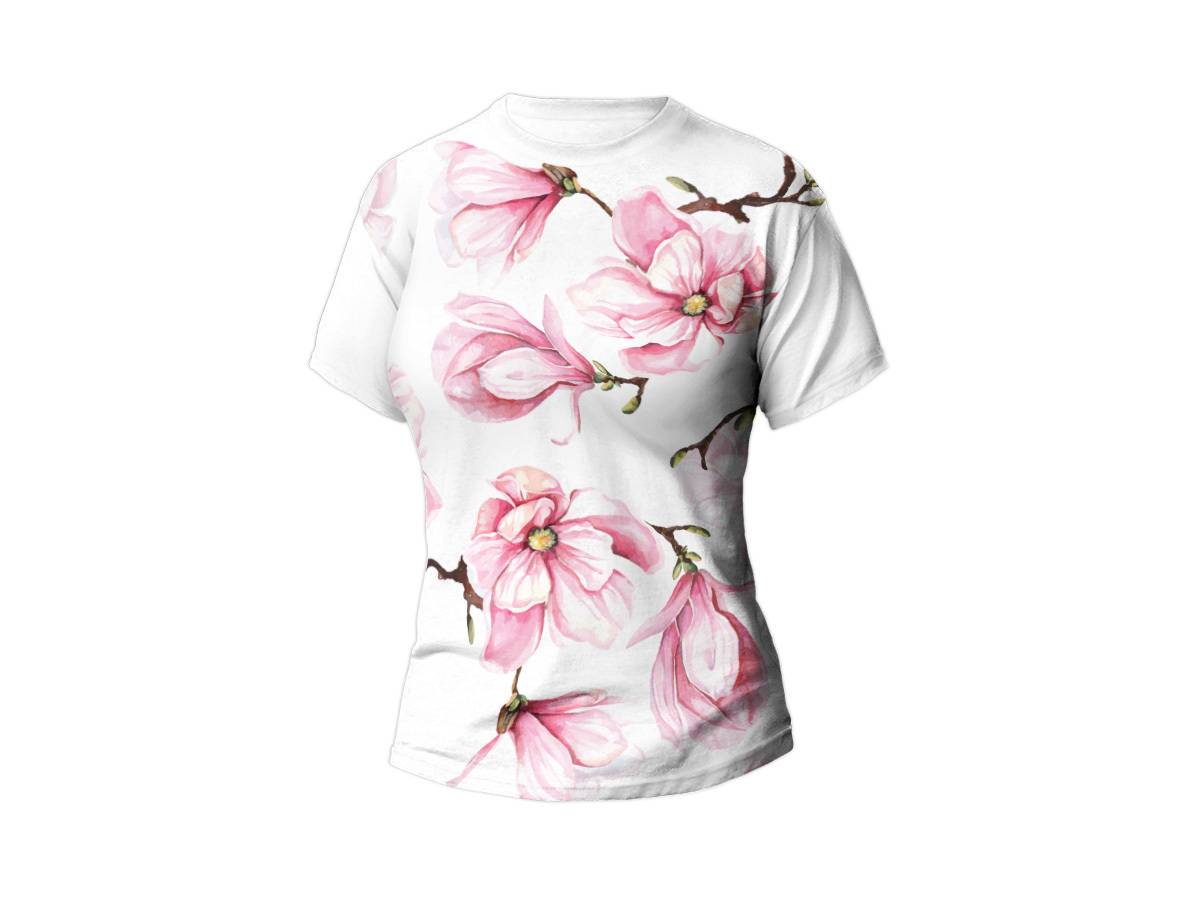Sports t-shirt with a print for women - AMGS Group